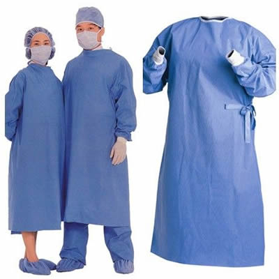 SMS Gown, Disposable SMS Gown, SMS Surgical Gown